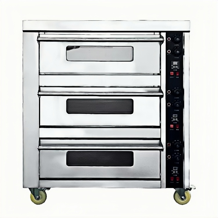 Best Baking Kitchen Equipment - 【สินค้าขายดี】เตาอบเบเกอรี่ไฟฟ้าเชิงพาณิชย์ขายดีทั่วโลก อุปกรณ์เตาอบขนมปัง เค้ก เด็คโอเว่น