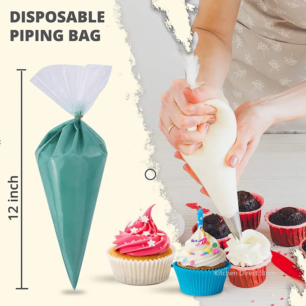 ถุงบีบครีมแบบใช้แล้วทิ้ง 20/50 - Piping Bag Disposable บทวิจารณ์และราคา