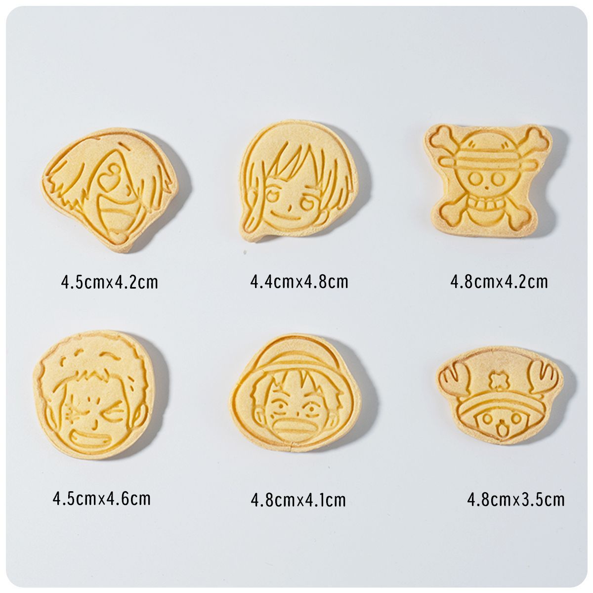 ชุดพิมพ์คุกกี้อนิเมะวันพีซ ลูฟ - Kitchen Baking Gifts บทวิจารณ์และราคา