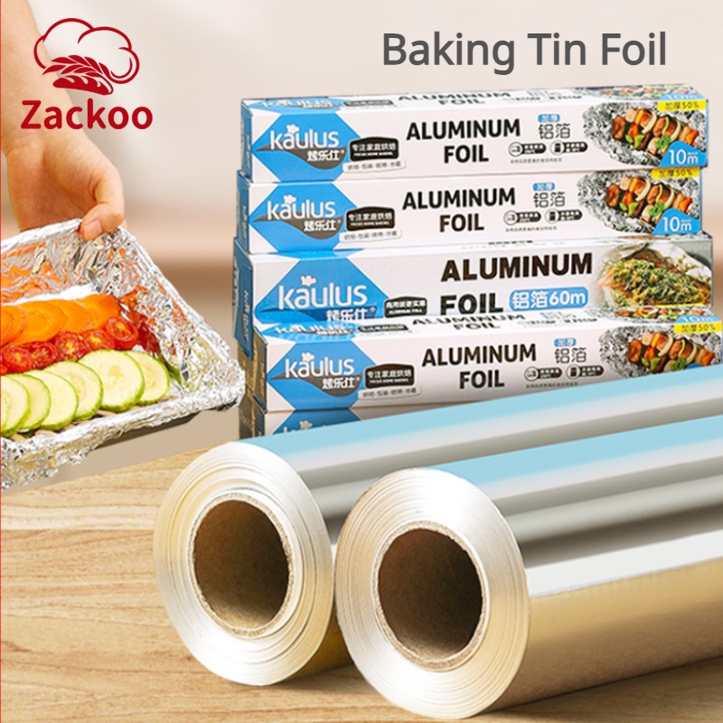 Zackoo 10/20/40M อลูมิเนียมฟอย - Kitchen Paper For Baking บทวิจารณ์และราคา