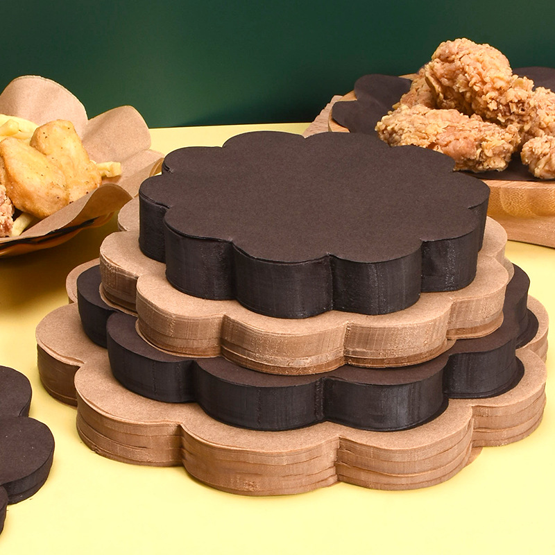 100 ชิ้นทิ้งลูกไม้ Greaseproof - Kitchen Paper For Baking บทวิจารณ์และราคา
