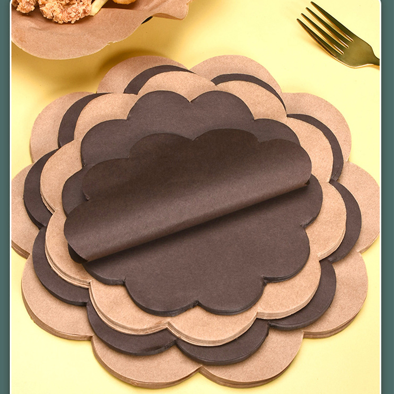 100 ชิ้นทิ้งลูกไม้ Greaseproof - Kitchen Paper For Baking บทวิจารณ์และราคา