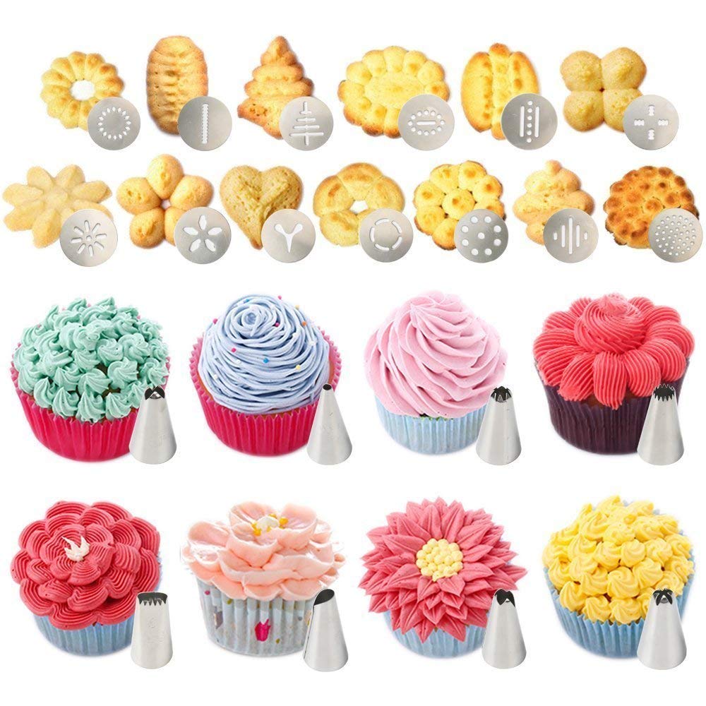 LMETJMA ชุดกดคุกกี้บิสกิต Make - Piping Bag Disposable บทวิจารณ์และราคา