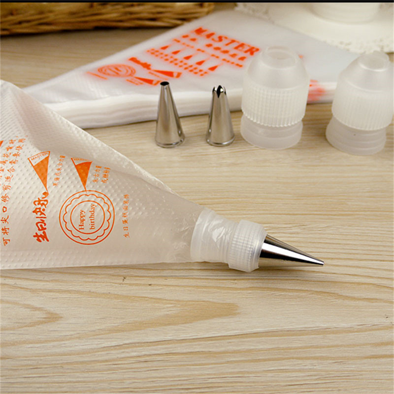 Pastry Piping Sleeves รั่วทิ้ง - Piping Bag Disposable บทวิจารณ์และราคา