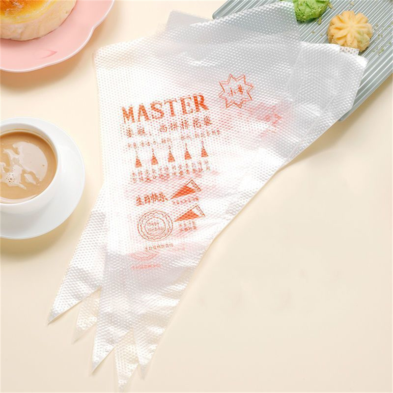 Pastry Piping Sleeves รั่วทิ้ง - Piping Bag Disposable บทวิจารณ์และราคา