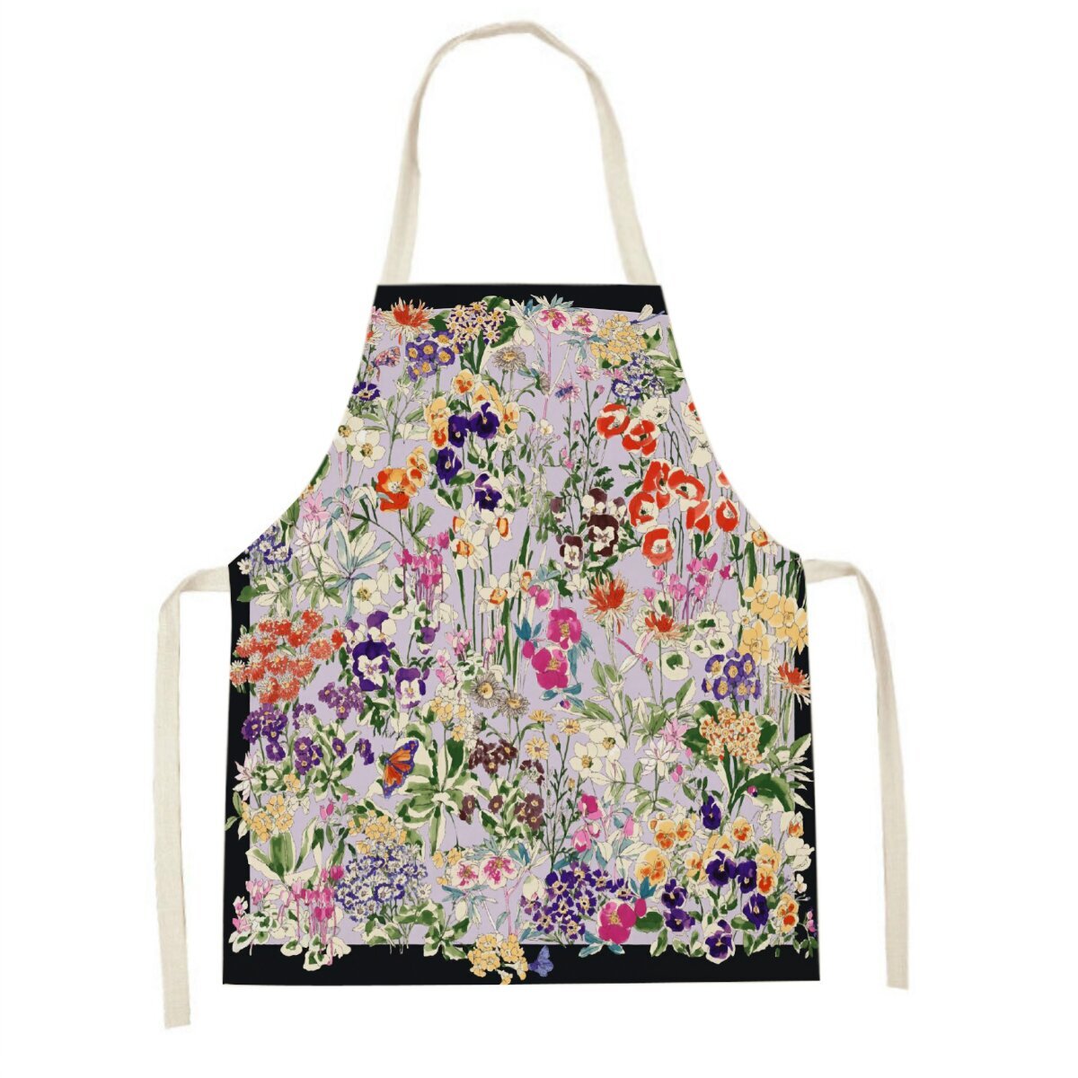 ดอกทิวลิปสีชมพูผ้ากันเปื้อนครั - Baking Kitchen Kids บทวิจารณ์และราคา