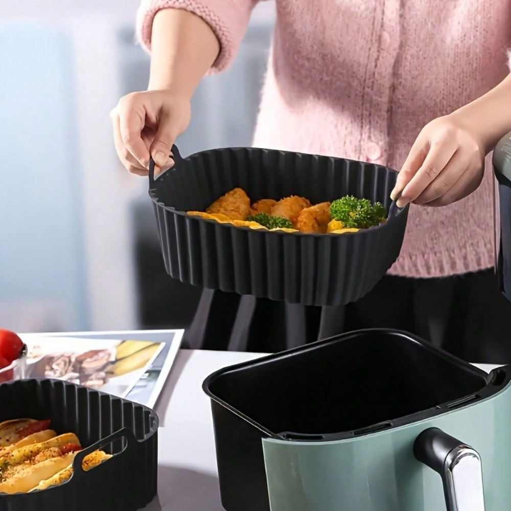 แผ่นรองซิลิโคนสำหรับหม้อทอดไร้ - Kitchen Paper For Baking บทวิจารณ์และราคา