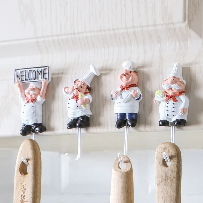 น่ารักการ์ตูน Chef รูปร่างตะขอ - Kitchen Baking Gifts บทวิจารณ์และราคา
