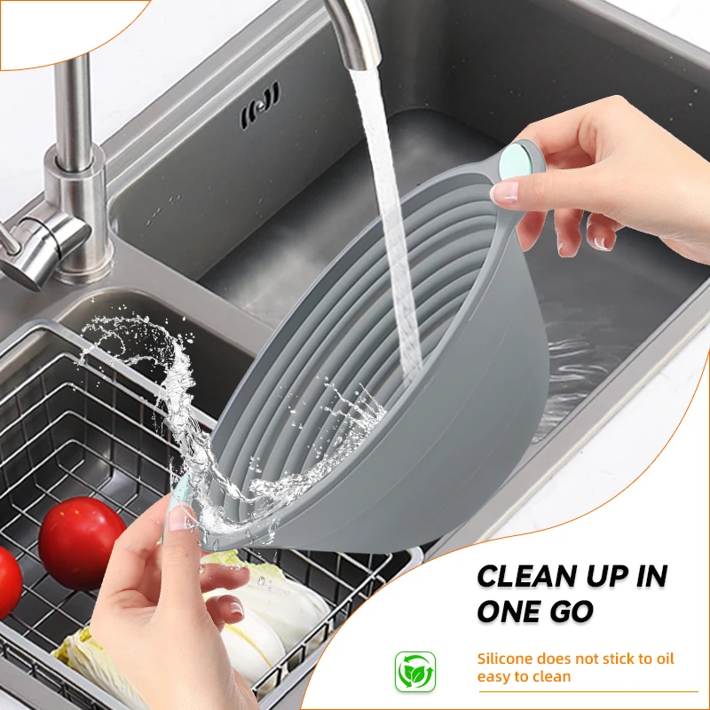 ตะกร้าซิลิโคนพับได้ 1 ชิ้น สำห - Kitchen Tools For Baking บทวิจารณ์และราคา