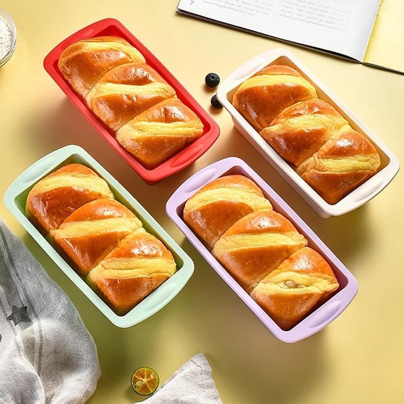 แม่พิมพ์ซิลิโคนรูปสี่เหลี่ยมผื - Kitchen Baking Pan บทวิจารณ์และราคา