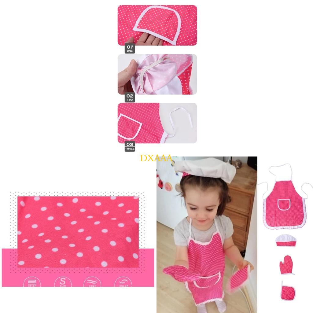 ชุดเชฟ DXAA ชุดเด็กทำอาหารและช - Kitchen Kids Baking Set บทวิจารณ์และราคา