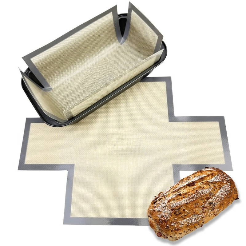 แผ่นรองอบขนมปังซิลิโคนแบบนำกลั - Kitchen Baking Pan บทวิจารณ์และราคา