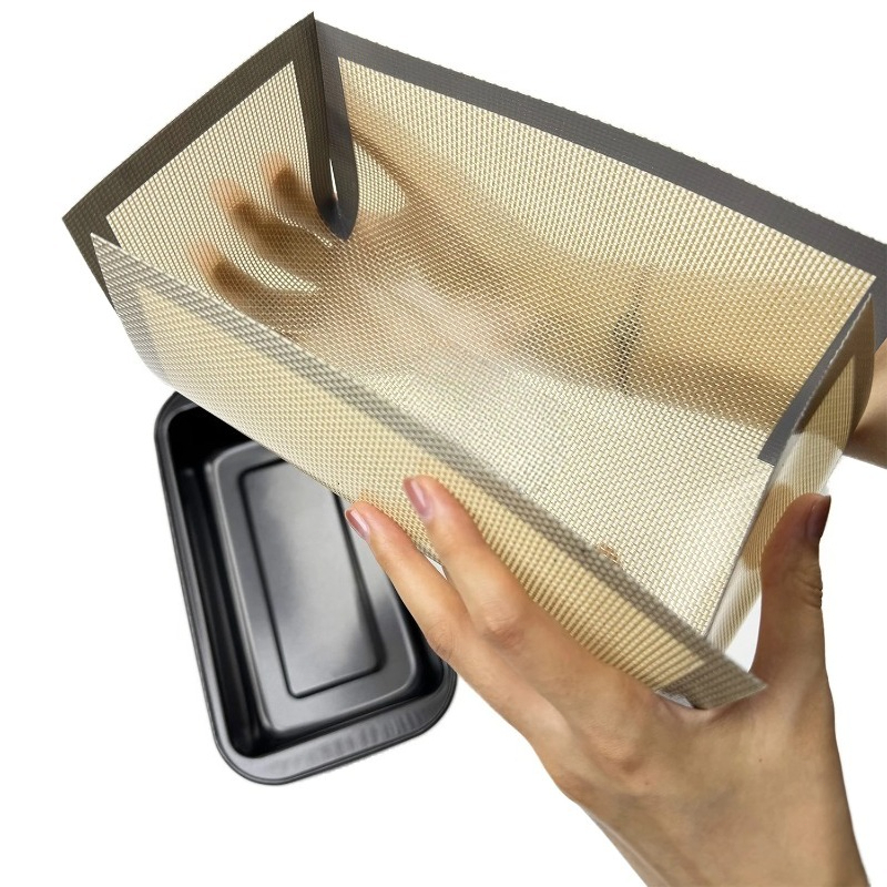 แผ่นรองอบขนมปังซิลิโคนแบบนำกลั - Kitchen Baking Pan บทวิจารณ์และราคา
