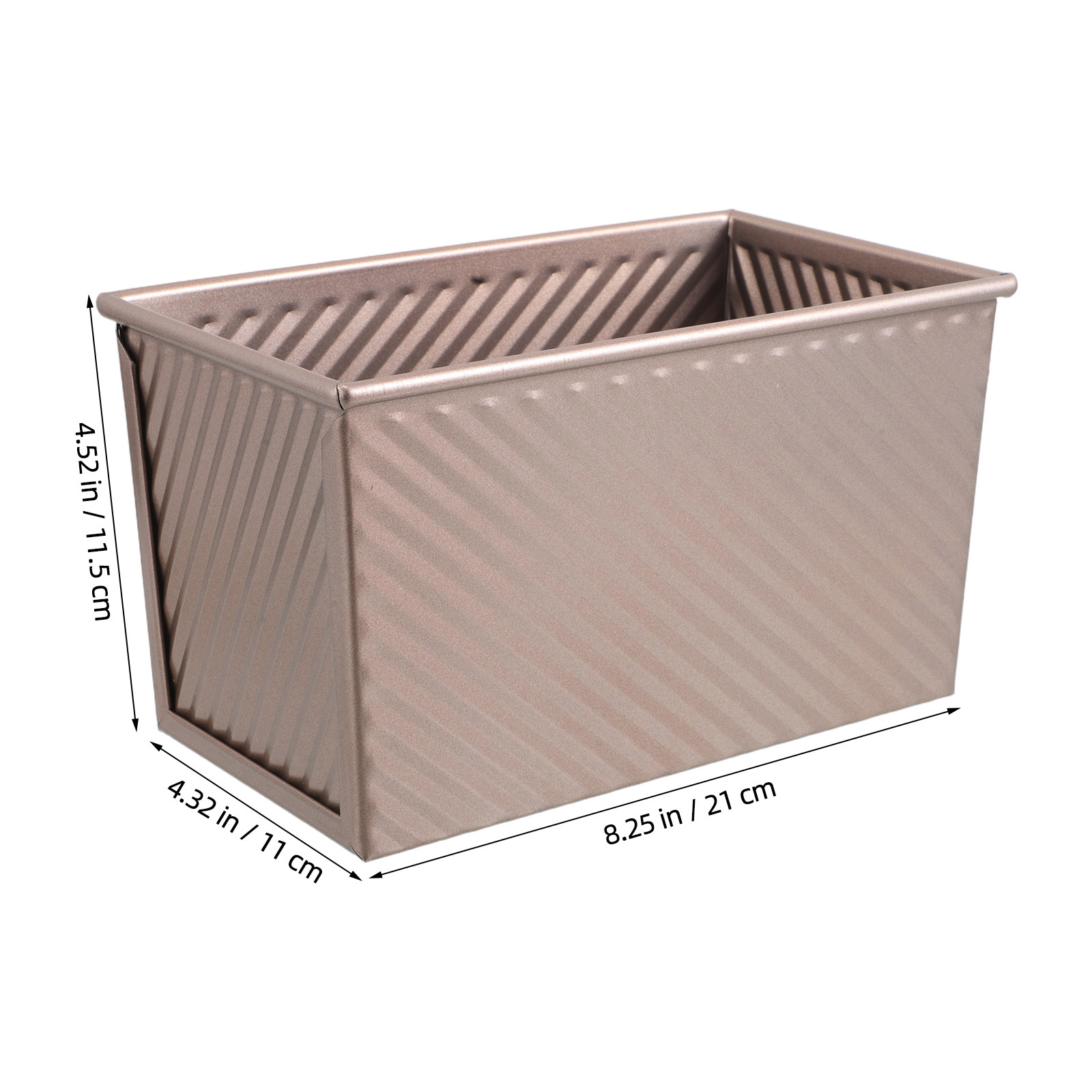 ถาดอบขนมปังสี่เหลี่ยมแบบไม่ติด - Kitchen Baking Pan บทวิจารณ์และราคา