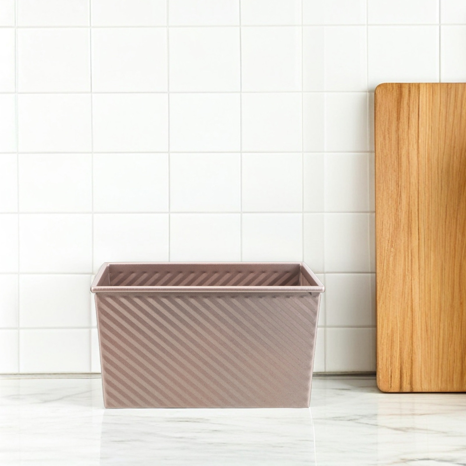ถาดอบขนมปังสี่เหลี่ยมแบบไม่ติด - Kitchen Baking Pan บทวิจารณ์และราคา