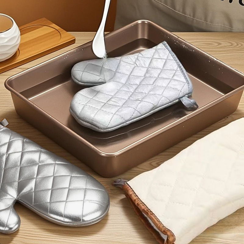 ถุงมือฉนวนกันความร้อนในครัว ทน - Kitchen Baking Oven บทวิจารณ์และราคา