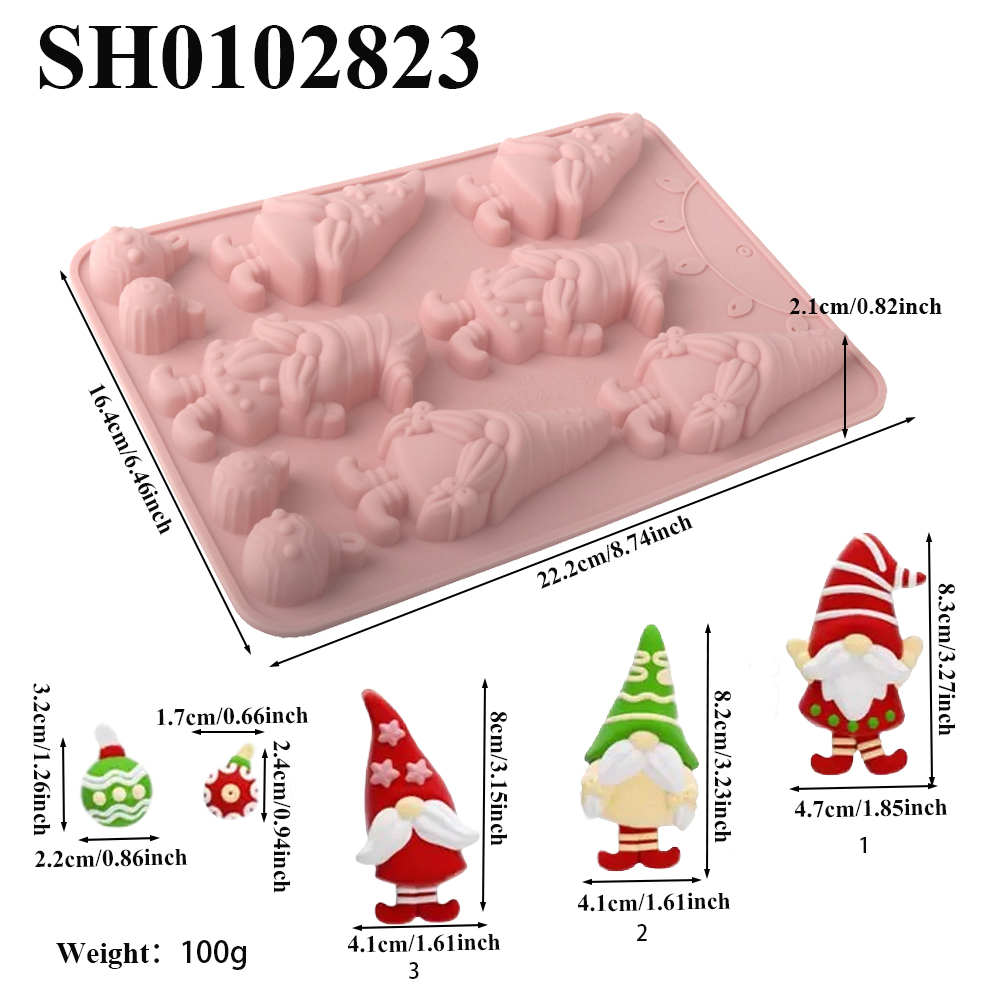 แม่พิมพ์ซิลิโคนลายคริสต์มาส รู - Kitchen Baking Gifts บทวิจารณ์และราคา